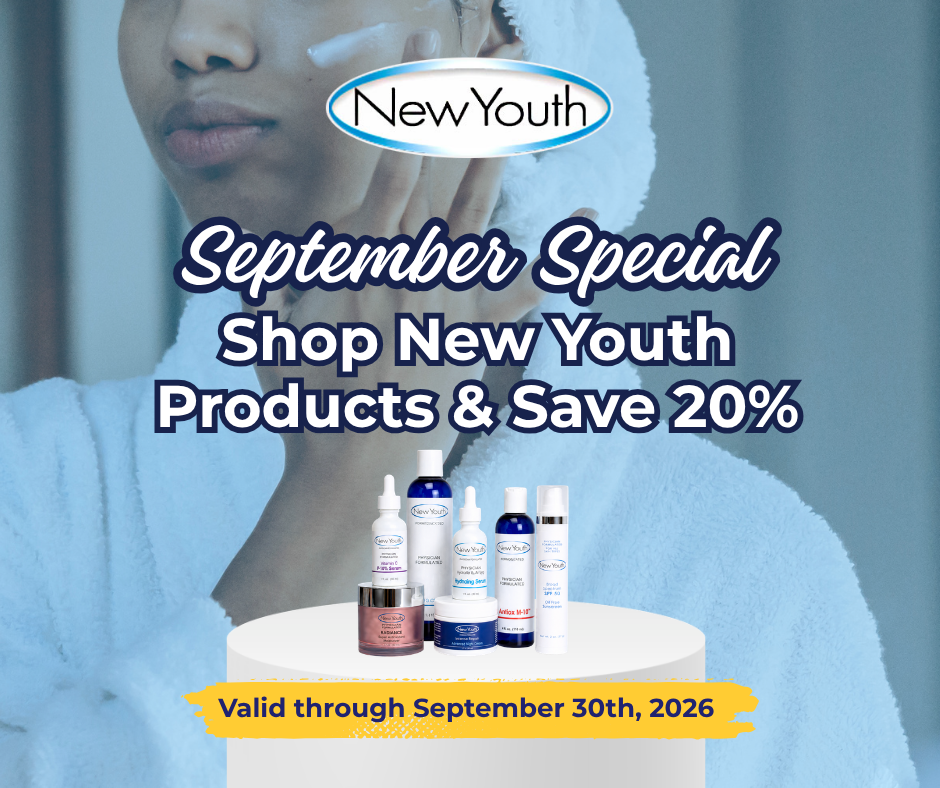 Get 20% Off All New Youth Products, Online And In Office